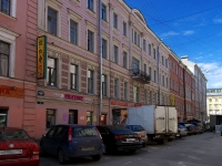 Admiralteisky district, Spasskiy alley, house 5. Apartment house