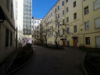 Admiralteisky district, Spasskiy alley, house 10. Apartment house
