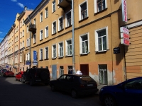 Admiralteisky district, Spasskiy alley, house 12. Apartment house