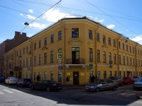 Admiralteisky district, Pirogov alley, house 8. Apartment house