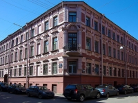 Admiralteisky district, Pirogov alley, house 19. Apartment house