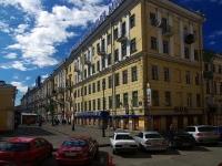 Admiralteisky district, Sennaya square, house 1. Apartment house