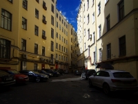 Admiralteisky district, Sennaya square, house 13. Apartment house