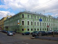 Admiralteisky district, Teatralnaya square, house 18. multi-purpose building