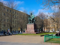 Admiralteisky district, 纪念碑 Н.А. Римскому-КорсаковуTeatralnaya square, 纪念碑 Н.А. Римскому-Корсакову