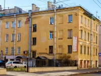 Admiralteisky district, 2-ya krasnoarmejskaya st, 房屋 21. 公寓楼