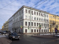 Vasilieostrovsky district,  , house 3/15 ЛИТ. А. Apartment house