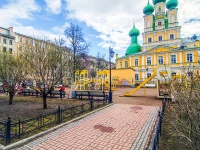 Vasilieostrovsky district, park Благовещенский сад , park Благовещенский сад