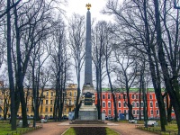 Vasilieostrovsky district, obelisk 