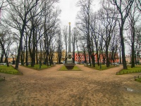 Vasilieostrovsky district, public garden Румянцевский сад , public garden Румянцевский сад