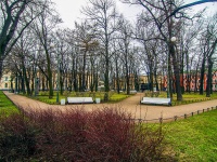 Vasilieostrovsky district, public garden Румянцевский сад , public garden Румянцевский сад