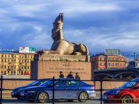 Vasilieostrovsky district, sculpture composition Сфинксы , sculpture composition Сфинксы