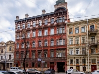 Vasilieostrovsky district, 10-ya liniya v.o. st, 房屋 7. 公寓楼