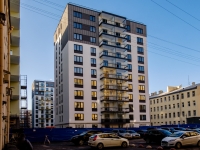 Vasilieostrovsky district, st 18-ya liniya v.o., house 49 к.2. Apartment house