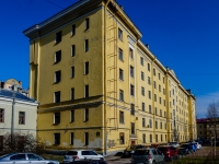 Vasilieostrovsky district, 19-ya liniya v.o. st, 房屋 18. 公寓楼