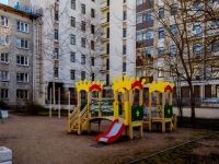Vasilieostrovsky district, Detskaya st, house 18А. Apartment house