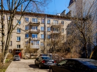 Vasilieostrovsky district, Detskaya st, house 20Б. Apartment house