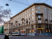 Vasilieostrovsky district, Gavanskaya st, house 25. Apartment house