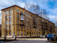 Vasilieostrovsky district, Gavanskaya st, house 48. Apartment house