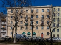 Vasilieostrovsky district, Opochinina st, 房屋 11. 公寓楼
