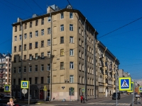 Vasilieostrovsky district, Opochinina st, 房屋 17А. 公寓楼