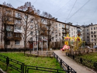 Vasilieostrovsky district, Kartashihina st, 房屋 4. 公寓楼