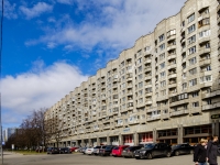 Vasilieostrovsky district, Morskaya embankment, house 15. Apartment house