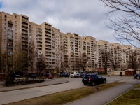 Vasilieostrovsky district, Morskaya embankment, 房屋 17 к.1. 公寓楼