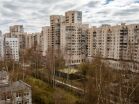 Vasilieostrovsky district, Novosmolenskaya embankment, 房屋 1. 公寓楼