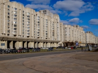 Vasilieostrovsky district, embankment Novosmolenskaya, house 1. Apartment house