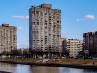 Vasilieostrovsky district, embankment Novosmolenskaya, house 4. Apartment house