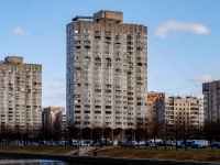 Vasilieostrovsky district, Novosmolenskaya embankment, house 6. Apartment house