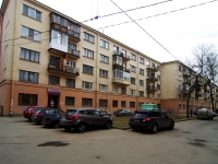 Vyiborgsky district, Lesnoy avenue, 房屋 59 к.2. 公寓楼