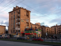 Vyiborgsky district, Lesnoy avenue, 房屋 61 к.3. 公寓楼