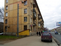 Выборгский район, улица Кантемировская, дом 33. жилой дом с магазином