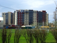 Vyiborgsky district, st Vyborgskaya, house 5. building under construction