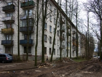 Vyiborgsky district, Harchenko st, house 11. Apartment house
