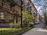 Vyiborgsky district, Engels avenue, 房屋 39. 公寓楼