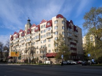 Vyiborgsky district, Engels avenue, house 50. Apartment house