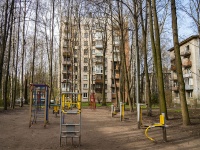 Выборгский район, Тореза проспект, дом 38 к.3. многоквартирный дом