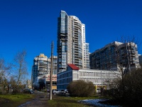 Выборгский район, Выборгское шоссе, дом 15. многоквартирный дом