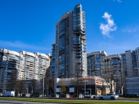 Выборгский район, Выборгское шоссе, дом 15. многоквартирный дом