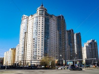 Выборгский район, Луначарского проспект, дом 15 к.1. многоквартирный дом