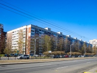Выборгский район, Луначарского проспект, дом 39 к.1. многоквартирный дом