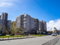 Выборгский район, Луначарского проспект, дом 1 к.1. многоквартирный дом