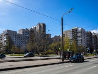 Выборгский район, Луначарского проспект, дом 1 к.2. многоквартирный дом