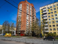 Выборгский район, Луначарского проспект, дом 42 к.1. многоквартирный дом