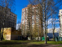 Выборгский район, Луначарского проспект, дом 42 к.1. многоквартирный дом