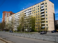 Выборгский район, Луначарского проспект, дом 44. многоквартирный дом