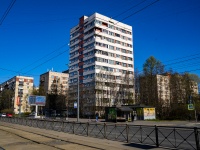 Выборгский район, Луначарского проспект, дом 74. многоквартирный дом